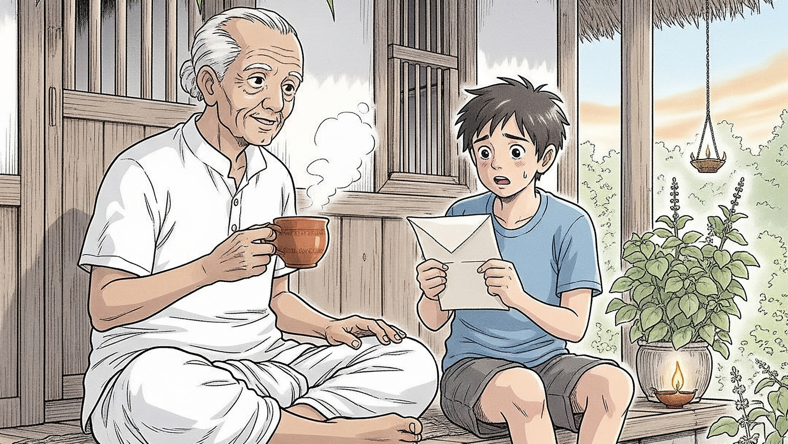 You are currently viewing Story1: “Letters Under the Neem Tree”